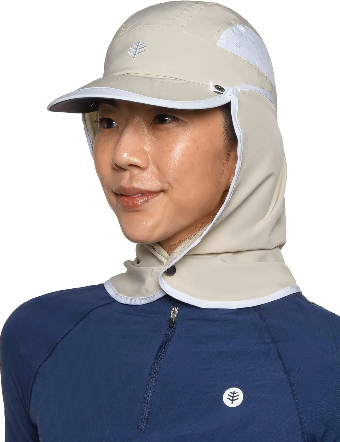 Running Hat with Removeable Neck Drape - UPF 50 Sun Protection - Lightweight Active Sun Hat- Agility Sport Cap - Unisex