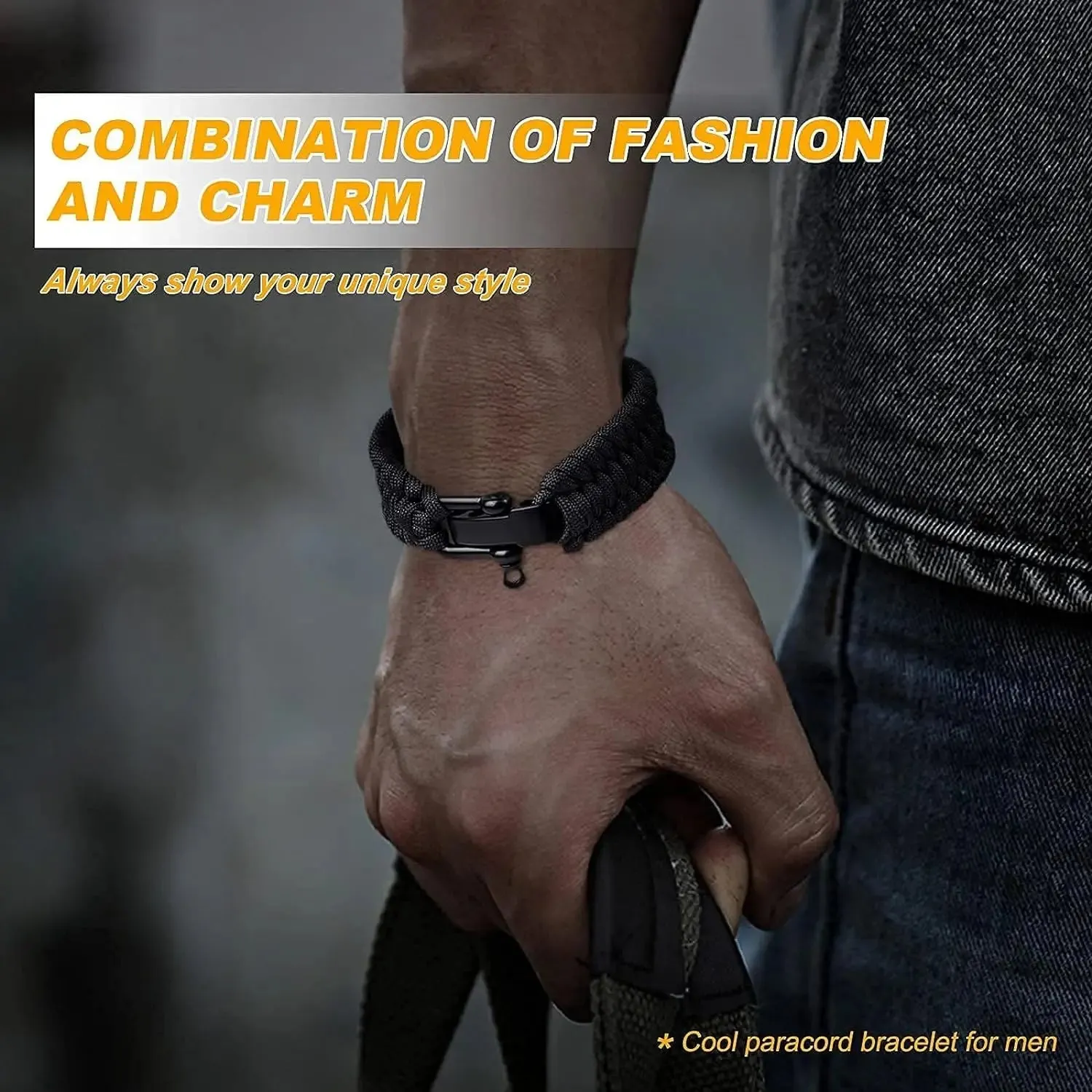 Safety First  Paracord Bracelet