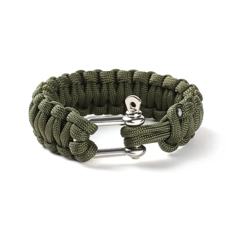 Safety First  Paracord Bracelet