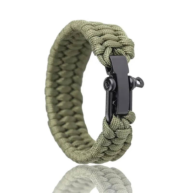 Safety First  Paracord Bracelet