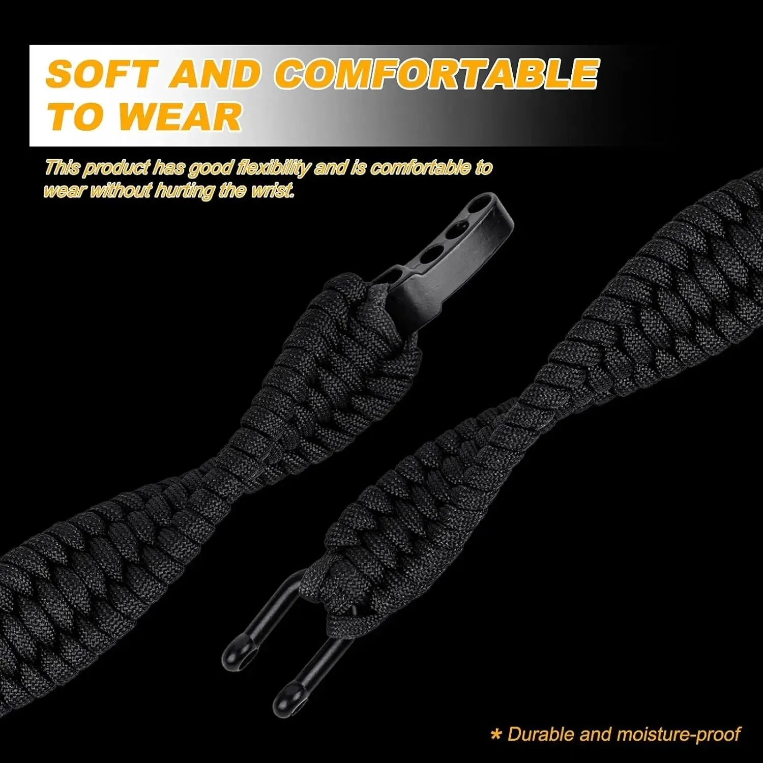 Safety First  Paracord Bracelet