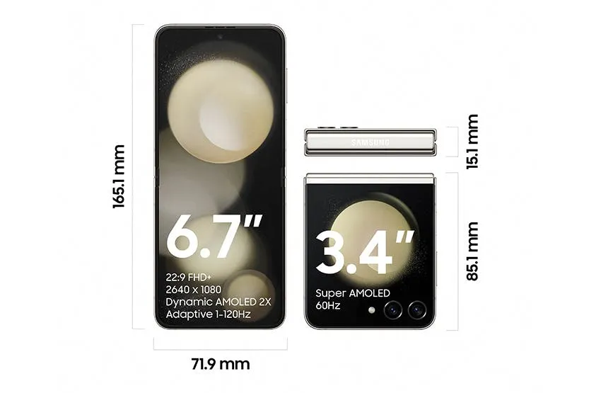Samsung Galaxy Z Flip5 | 8GB | 512GB | Cream