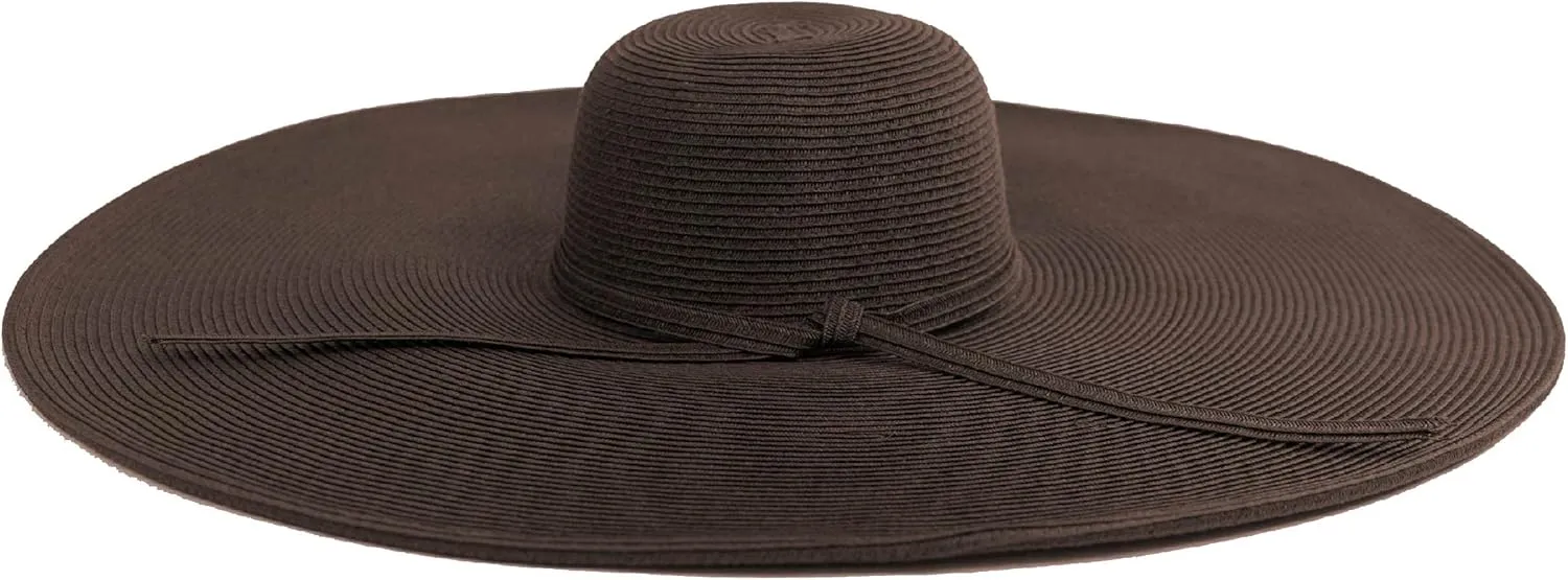 San Diego Hat Company Women's Ultrabraid X-Large Brim Hat, Adjustable Sun Hat with UPF 50 