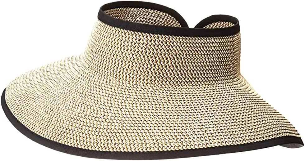 San Diego Hat Company's Signature Women's Ultrabraid Large Brim Visor