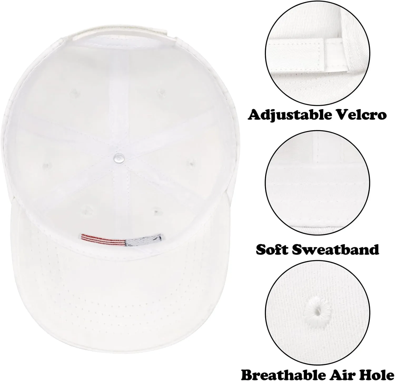 Sarfel Toddler Baseball Cap - USA Flag Design, American Style, Infant & Kids Sizes