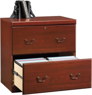 Sauder Heritage Hill Lateral File, 30.12" L x 20.47" W x 30.12" H, Classic Cherry finish