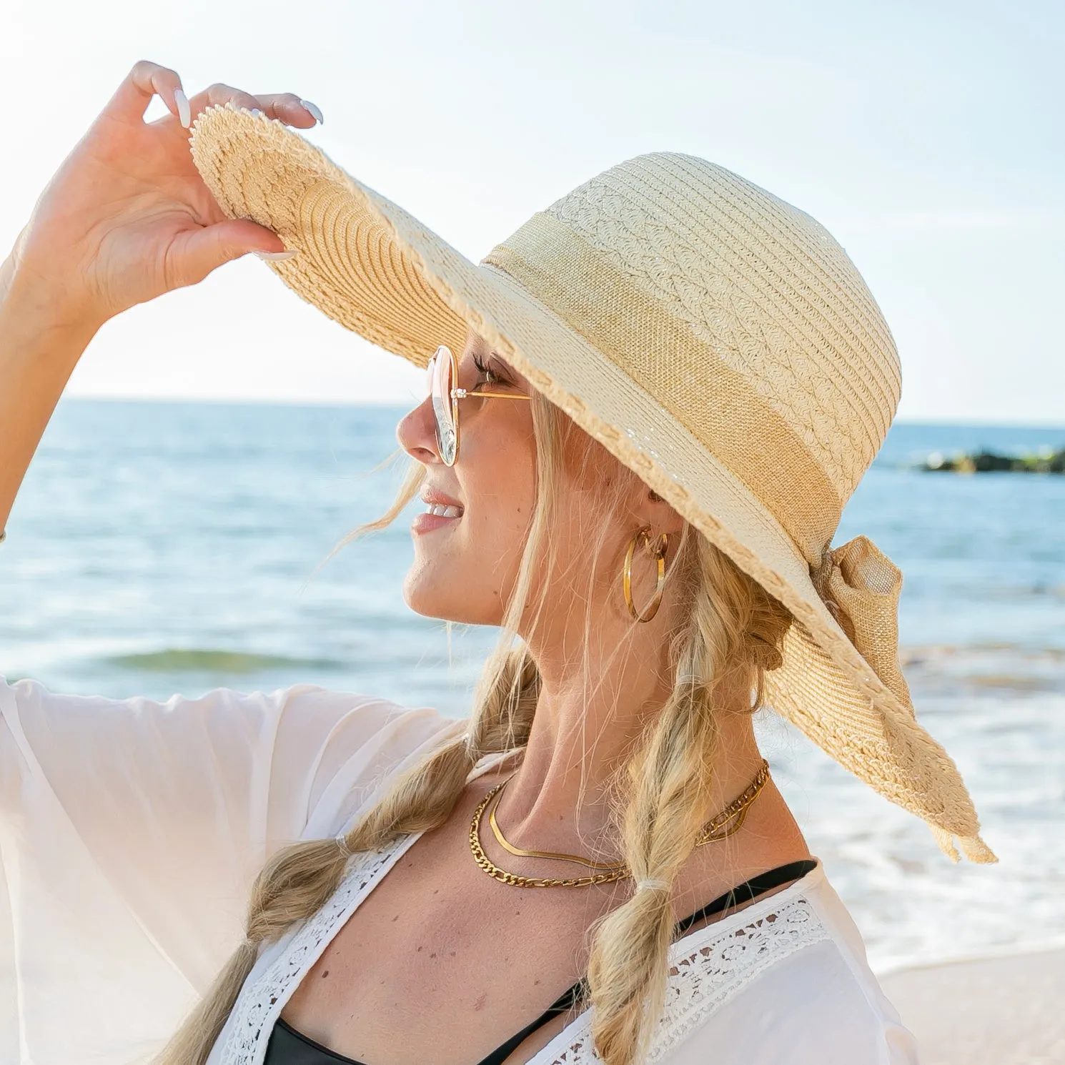 Scallop Edge Sunhat