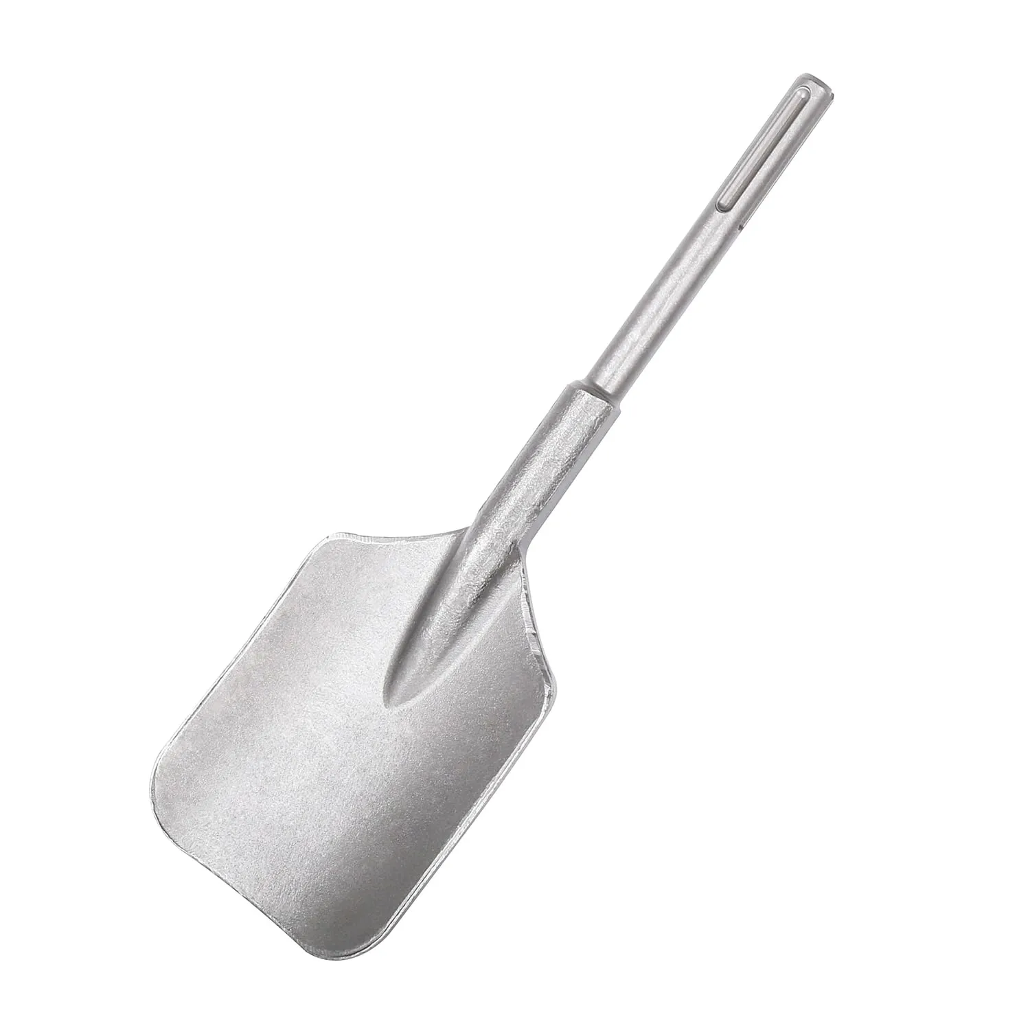 SDS-Max Shank 40Cr Steel Clay Spade, 16'' Demolition Jack Hammer Bit, Trenching and Digging Shovel Bit for Clay, Gravel, Frozen Soil, Concrete