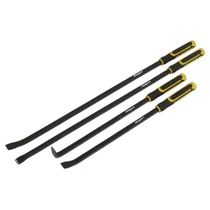 Sealey Pry Bar Set 4pc Heavy Duty with Hammer Cap