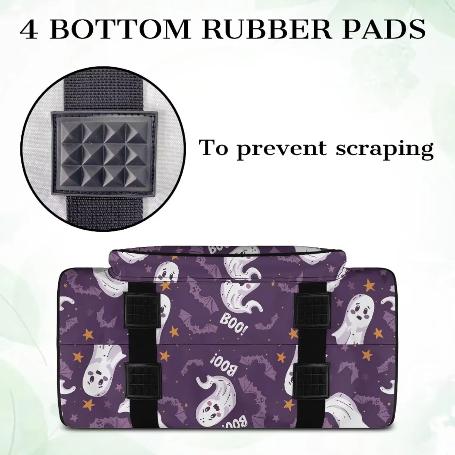 Sewing Machine Case Tote Bag Black Cat Sewing Machine Cover Dust Cover Boo Handbag Compatible with Most Singer, Brother Sewing Machines and Extra Sewing Accessories