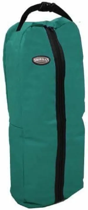 Showman Nylon Bridle or Halter Bag w/Front Zipper Closure