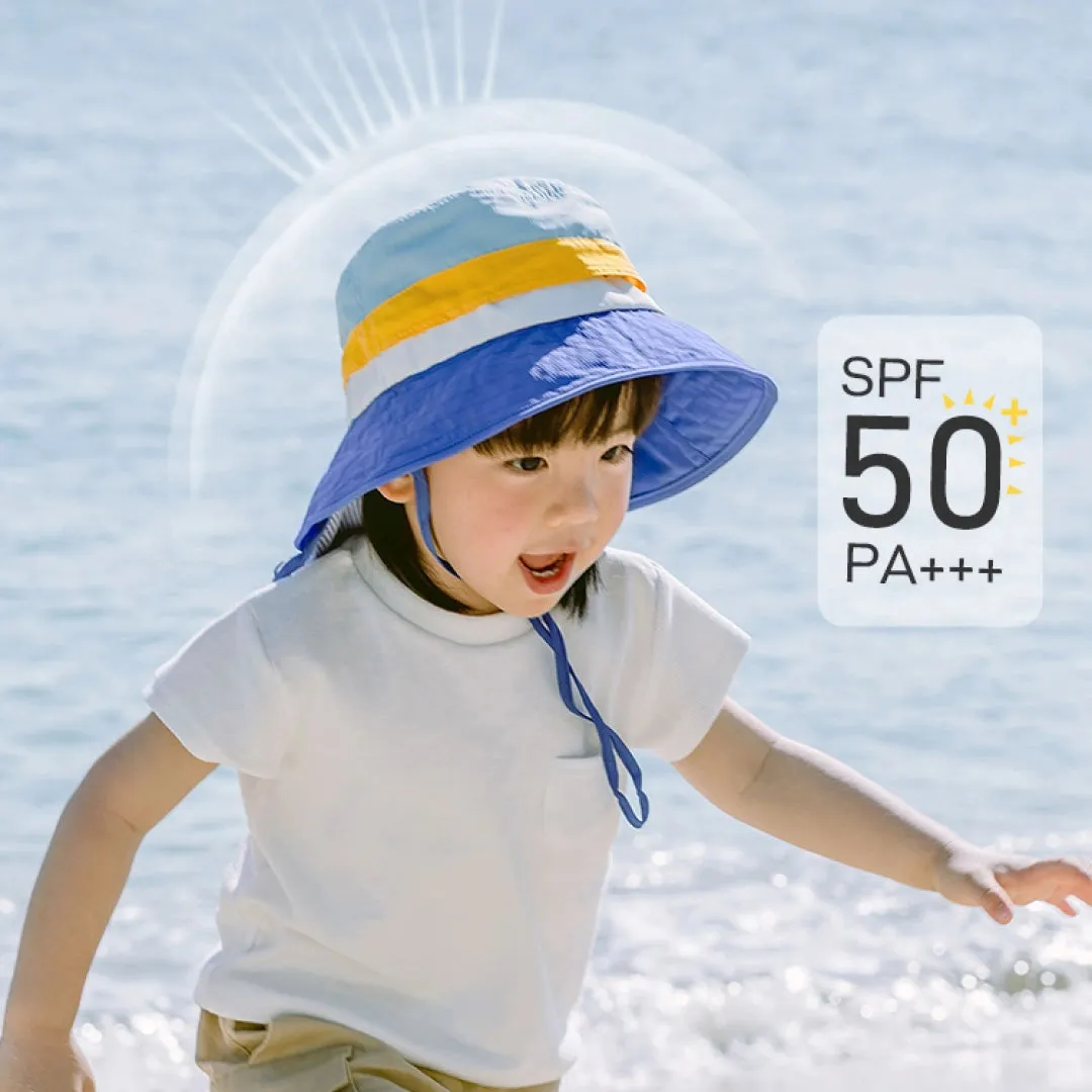 Shukiku - Kids Sun Hat 50  UPF: Light Green