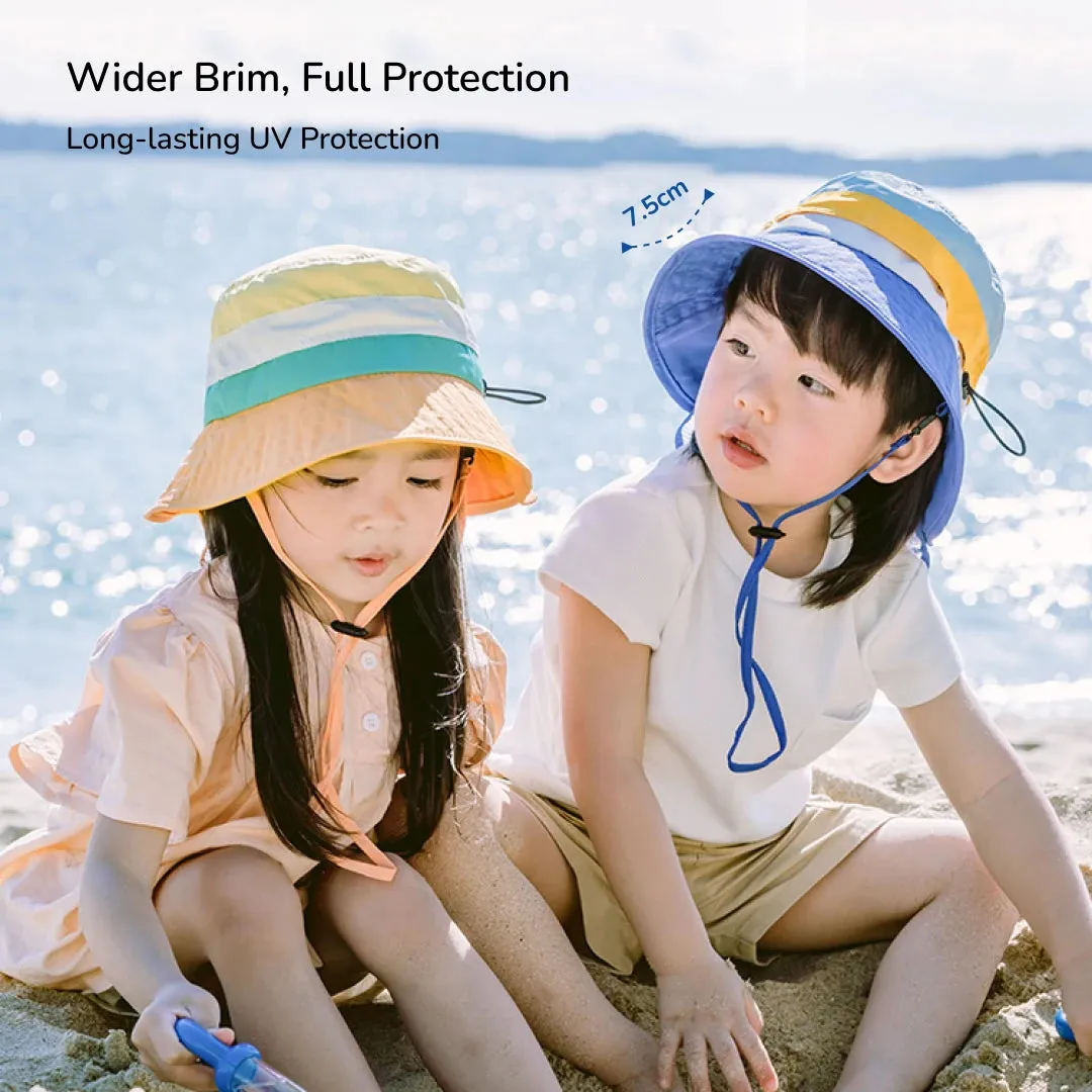 Shukiku - Kids Sun Hat 50  UPF: Light Green