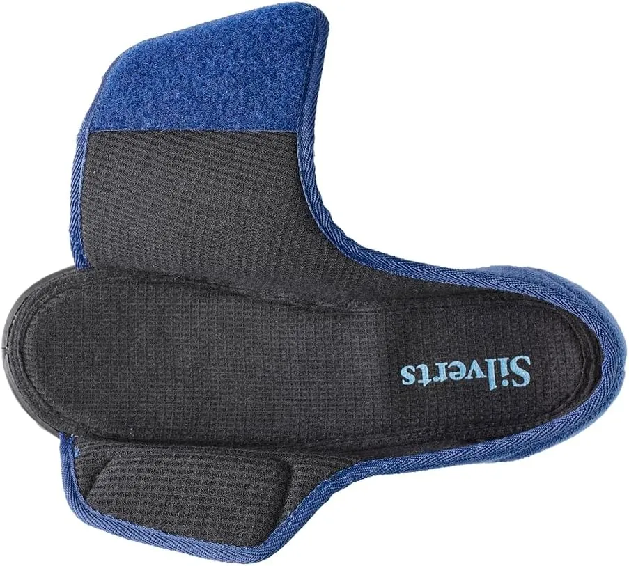 Silverts Diabetic Open-Toe Shoes for Women | Extra-Wide Non-Slip Comfortable Slippers for Elderly, Swelling, Sensitive Feet
