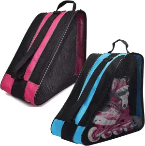 Skate Bags, Great for Roller Skates, Ice Skates, Quad Skates, Inline Skates, Rollerblade, Figure Skates, Ice Hockey Skate - Skate Accessories for Kids and Adults