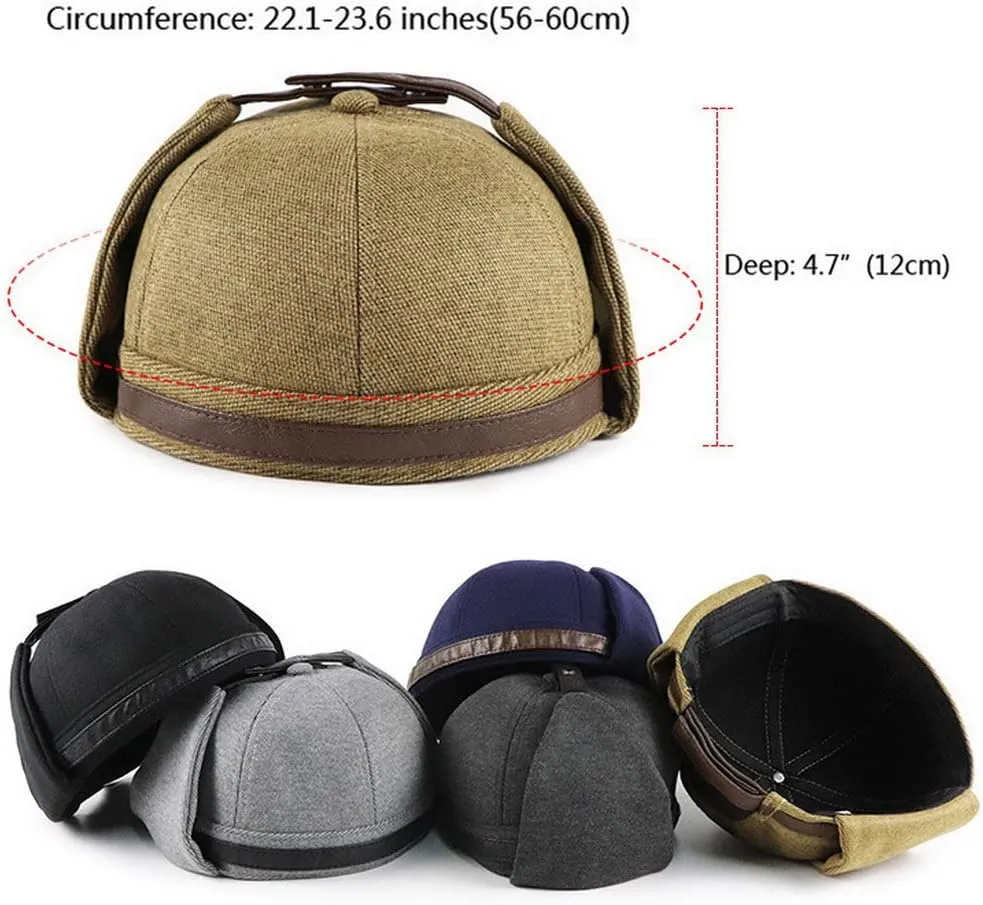 Skull Cap Outdoor Windproof Earflap Hat Aviator Hat