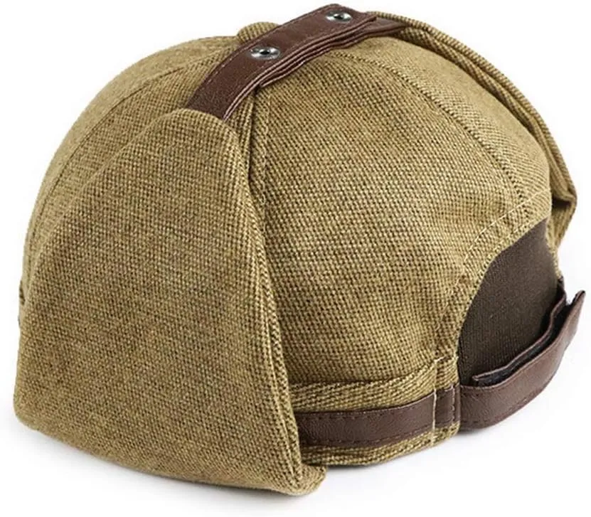 Skull Cap Outdoor Windproof Earflap Hat Aviator Hat
