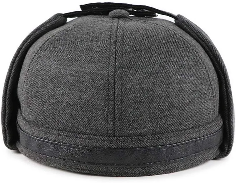 Skull Cap Outdoor Windproof Earflap Hat Aviator Hat