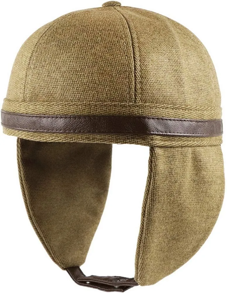 Skull Cap Outdoor Windproof Earflap Hat Aviator Hat