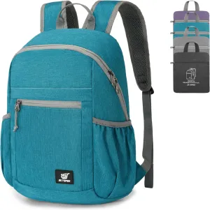 SKYSPER Anti Theft Hiking Backpack RFID Packable Travel Daypack Lightweight Foldable Back Pack for Walking Daytrip