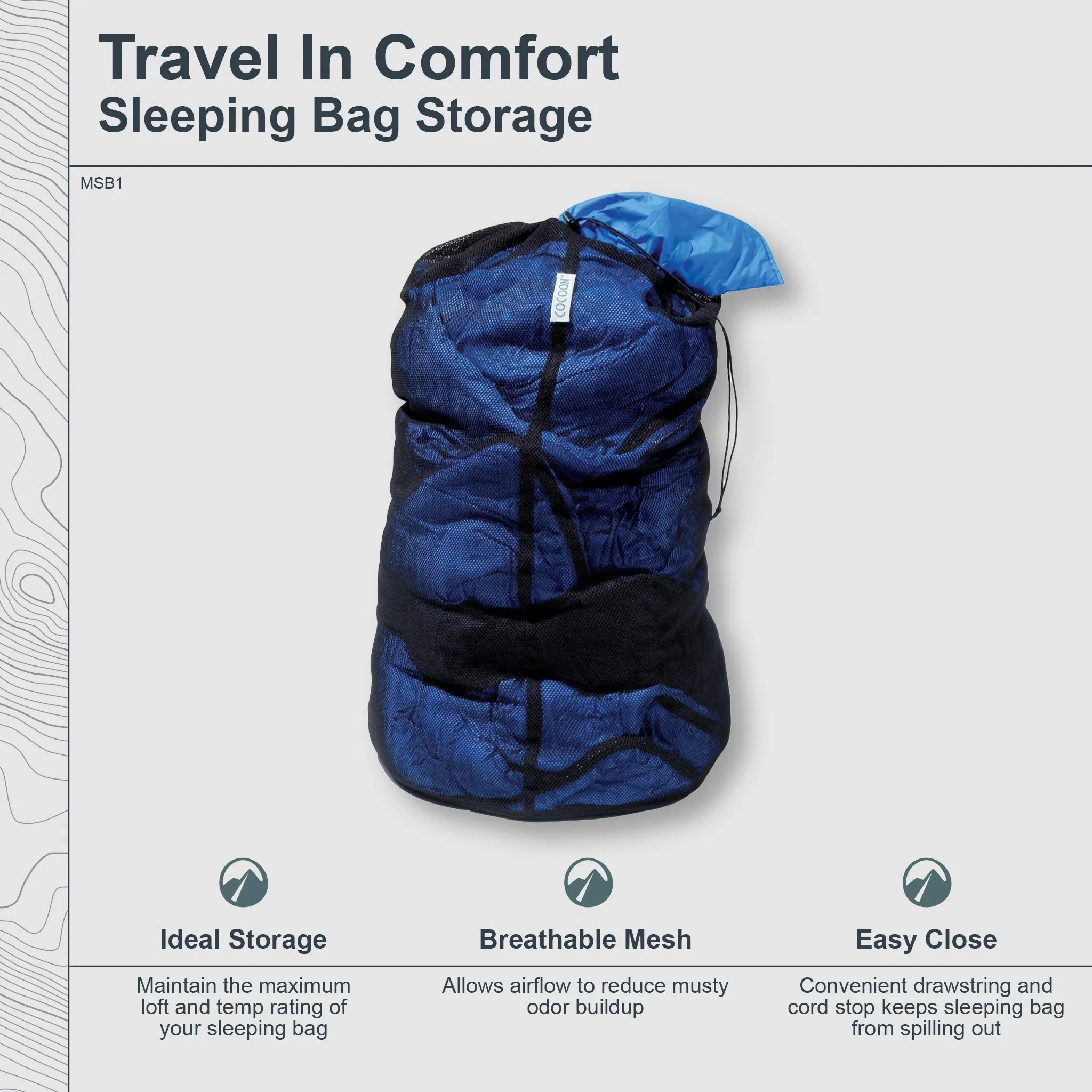 Sleeping Bag Storage Sack Mesh