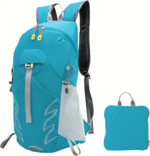 Small Lightweight Hiking Backpack，20L Foldable Hiking Daypack Cycling Hydration Backpack Travel Camping Bag