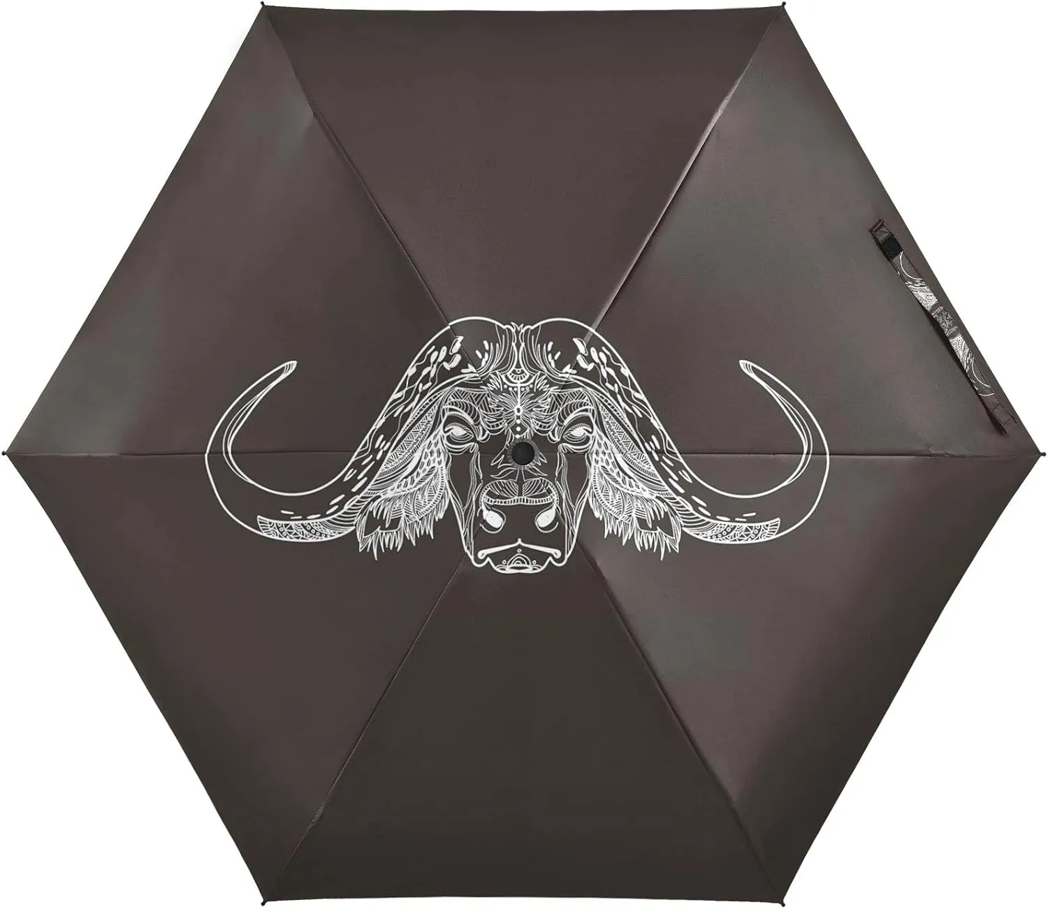 Small Mini Anti-UV Compact Travel Umbrella, 5 Folding Ultra-Light Umbrella, 6 Ribs Pocket Windproof Foldable Vinyl Parasol