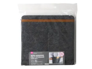 Sofa Hanging Felt Storage -Dark Gray - 1.70ft x 11.41in - 52cm x 29cm-