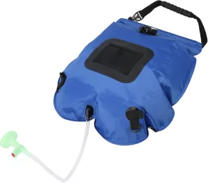 Solar Shower Bag Camping Shower Bag Portable Shower Bag Sun Heated Bath Bag with Shower Head for Outdoor Hiking Traveling 20L