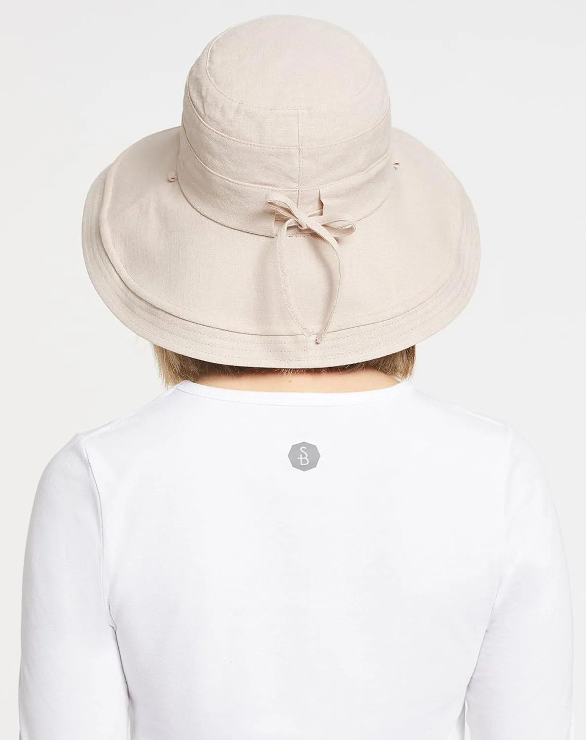 Solbari Women's Holiday Sun Hat UPF 50 , Packable Breathable with Wide Brim, Adjustable Fit, UV Protection for Travel & Beach