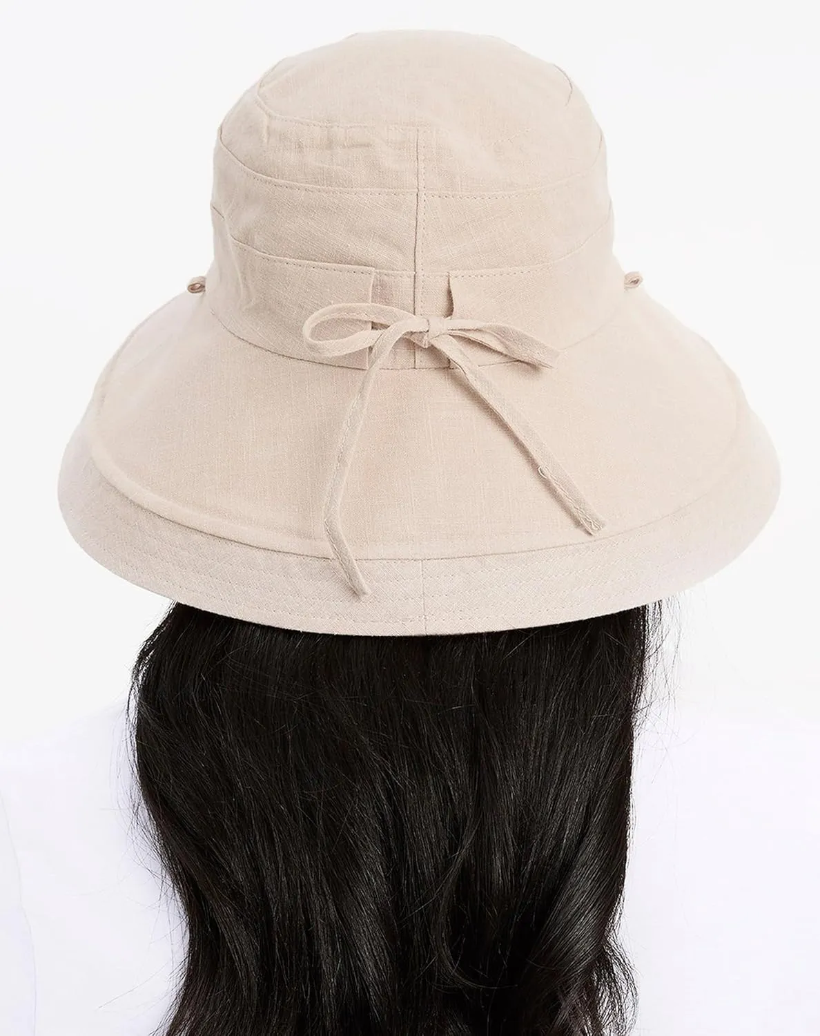Solbari Women's Holiday Sun Hat UPF 50 , Packable Breathable with Wide Brim, Adjustable Fit, UV Protection for Travel & Beach