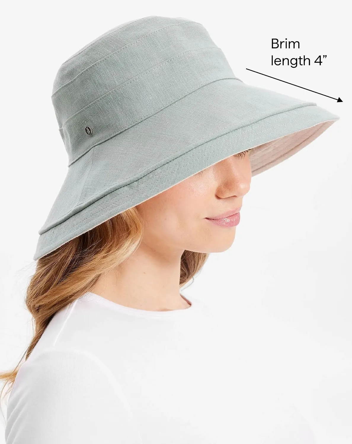 Solbari Women's Holiday Sun Hat UPF 50 , Packable Breathable with Wide Brim, Adjustable Fit, UV Protection for Travel & Beach