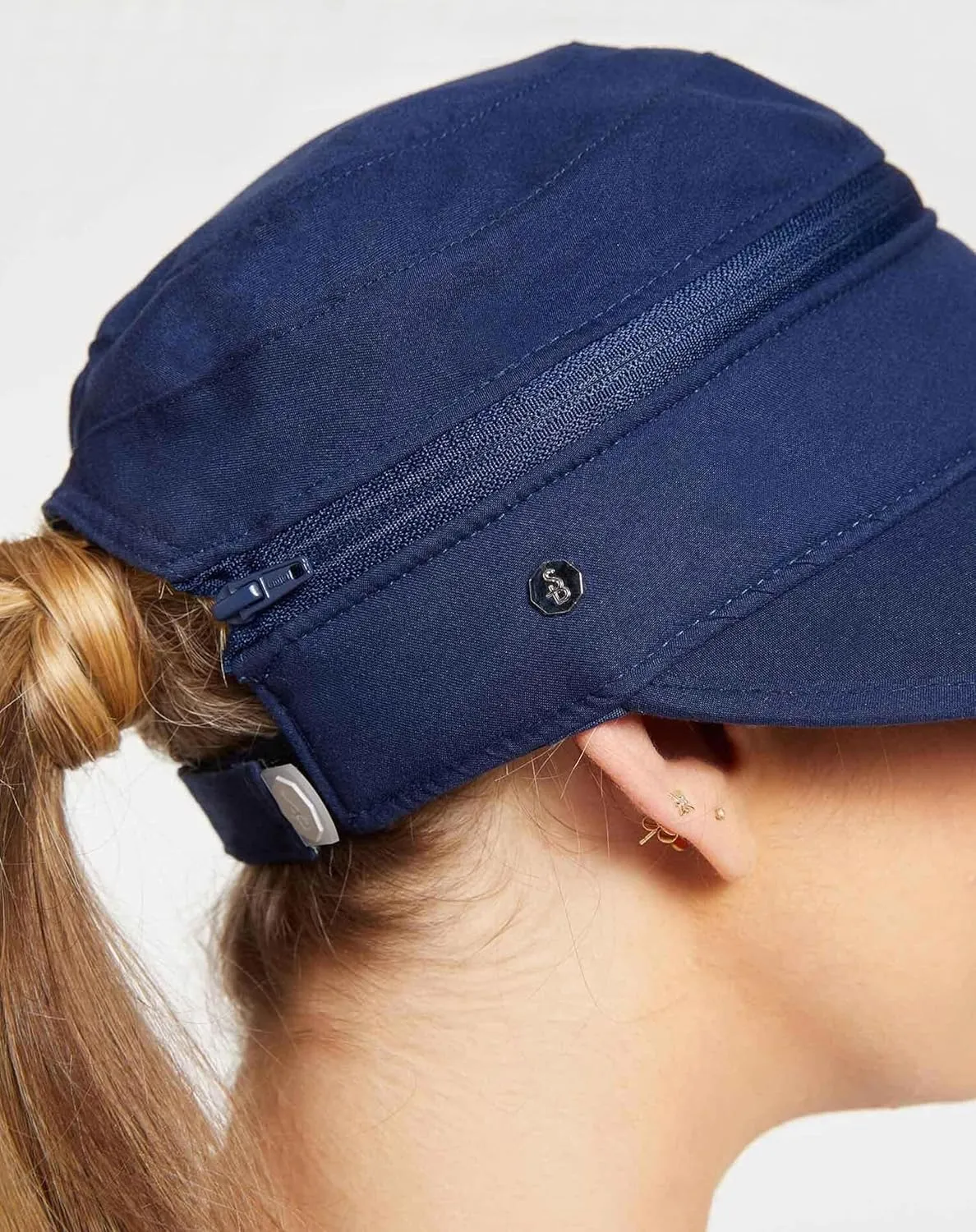 Solbari Women’s Wanderlust Visor UPF 50 , Packable 2-in-1 Hat & Visor, Adjustable Fit with Sweatband for Sports & Outdoors