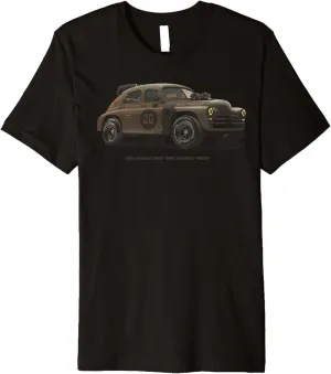 Soviet Racecar Pobeda Gaz 20 Trophy SOVI8 Soviet Auto Racing Premium T-Shirt