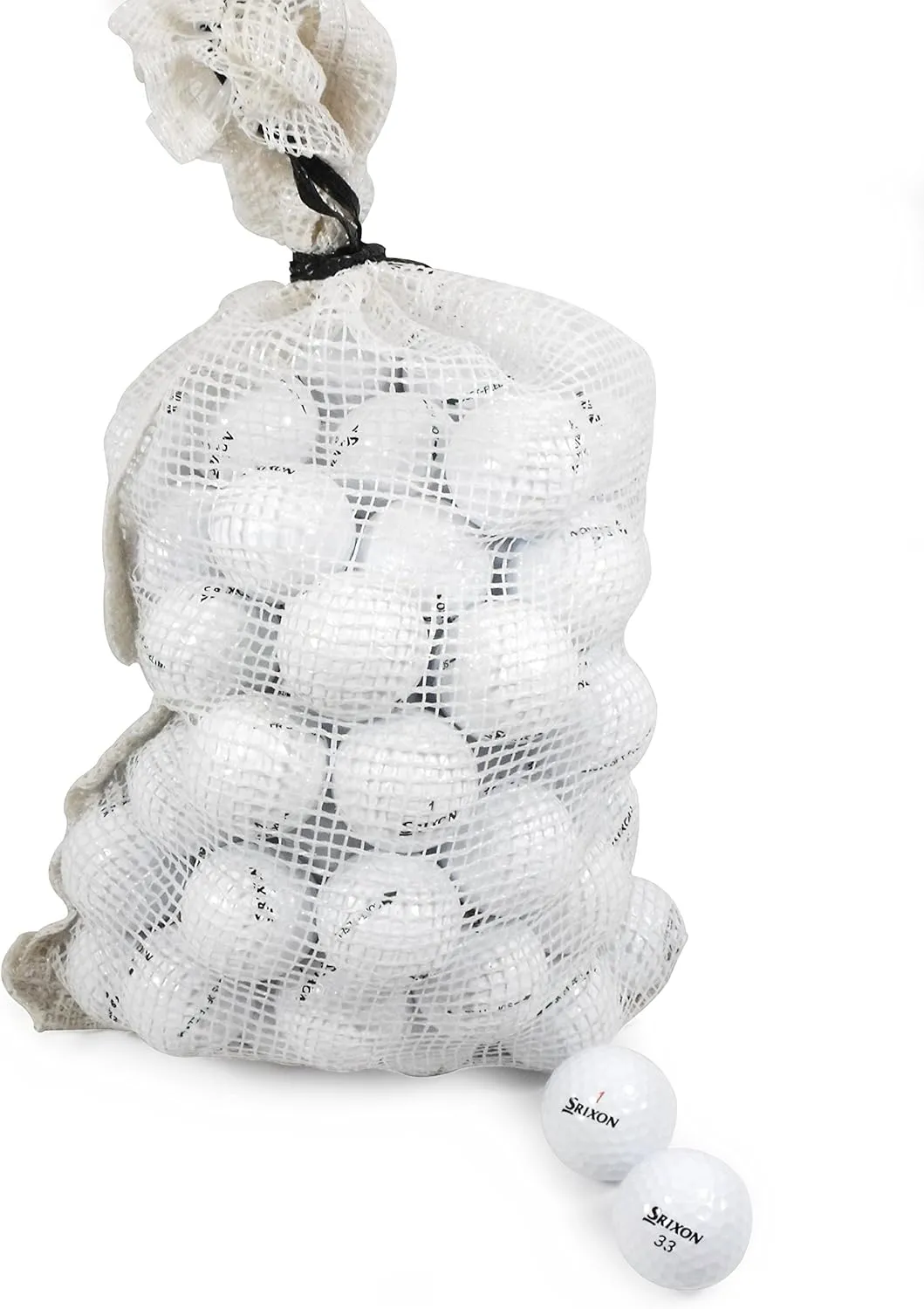 Srixon Recycled B/C Grade Golf Balls In Onion Mesh Bag (72 Piece), Assorted