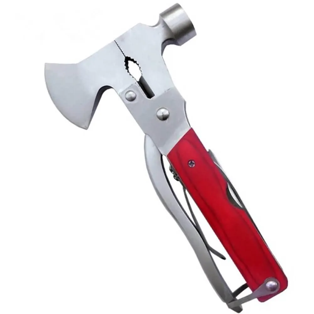 Stainless Steel Camping Hammer Tool - Multifunctional Outdoor Gear