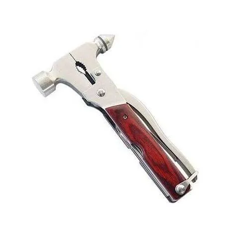 Stainless Steel Camping Hammer Tool - Multifunctional Outdoor Gear