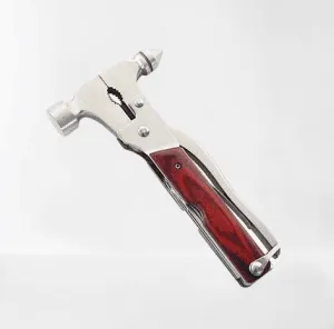 Stainless Steel Camping Hammer Tool - Multifunctional Outdoor Gear