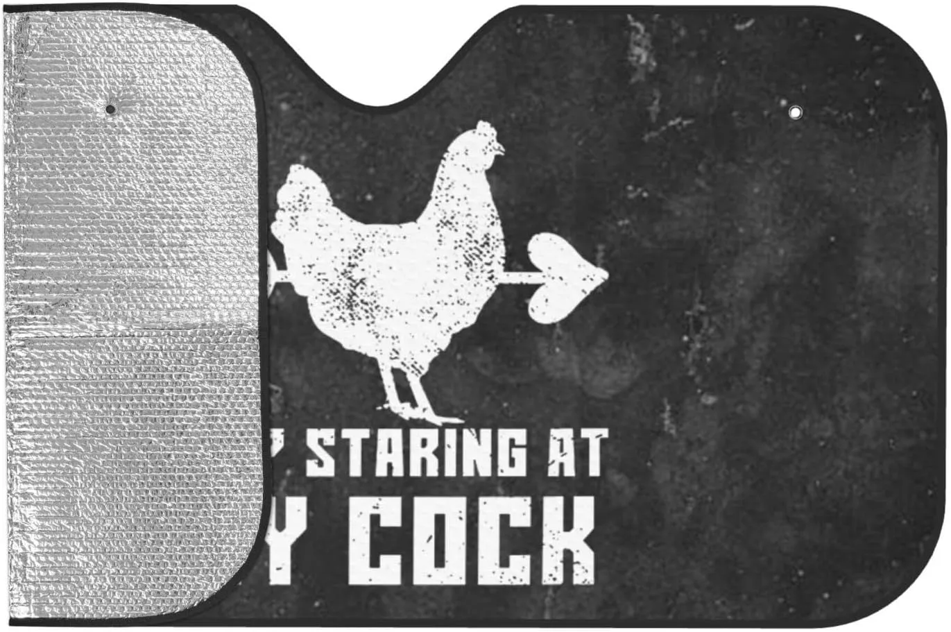 Stop Staring at My Cock Car Windshield Sunshade Foldable Car Windshield Sunshade Blocks Uv Rays Keep Vehicle Cool Medium