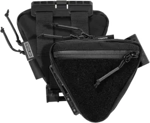 Storage A8 Mini EDC Pouch, Multi-Purpose Organization Storage, Small Gear Organizer with Strap, Utility Zipper Pouch for Daily Carry （Black）