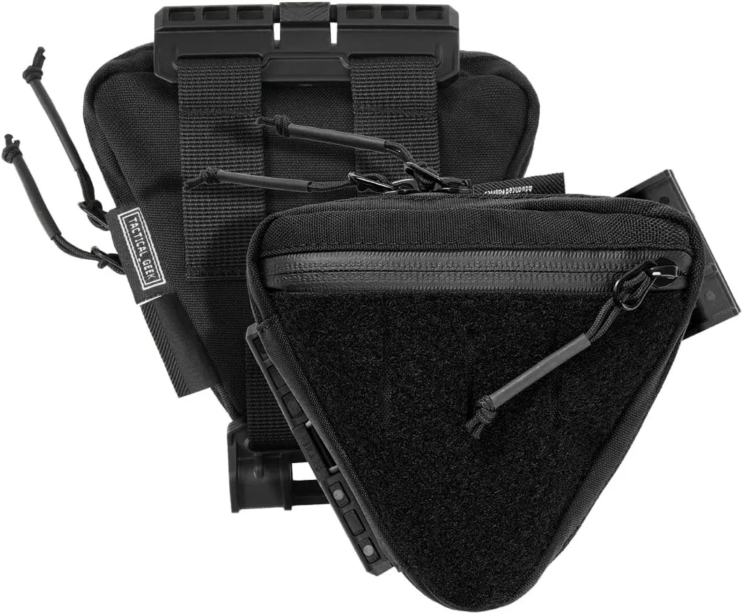 Storage A8 Mini EDC Pouch, Multi-Purpose Organization Storage, Small Gear Organizer with Strap, Utility Zipper Pouch for Daily Carry （Black）