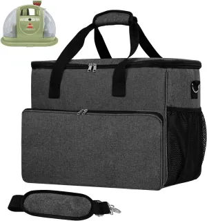 Storage Bag Compatible with Bissell Carpet and Upholstery Cleaner 1400B/3353, Carrying Bag for Steam Cleaner, Steam Cleaner Organizer, Travel Carrying Case (Bag Only!)