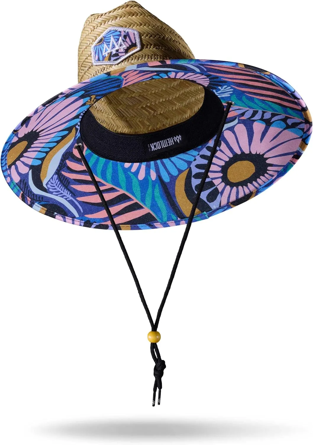 Straw Hat for Men & Women | Lifeguard Hat, Beach Hat & Sun Hat | UPF 50  Wide Brim for Sun Protection | One Size | Hemlock