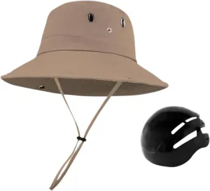 Sun Bucket Hat Fishing Hat Portable Sun Protection with Inner Hard Shell Wide Brim for Gardening Climbing Hiking Sports Beach