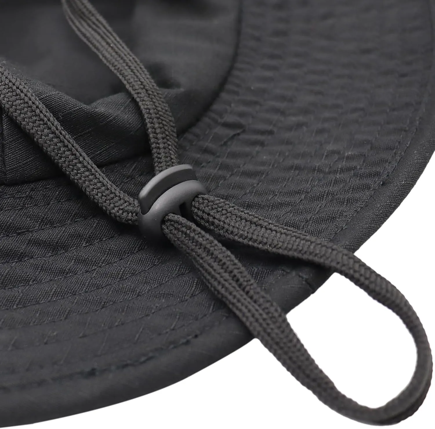 Sun Hat for Men Wide Brim UV Protection Foldable Fishing Hats with Chin Strap for Travel Camping Hiking Safari Cap
