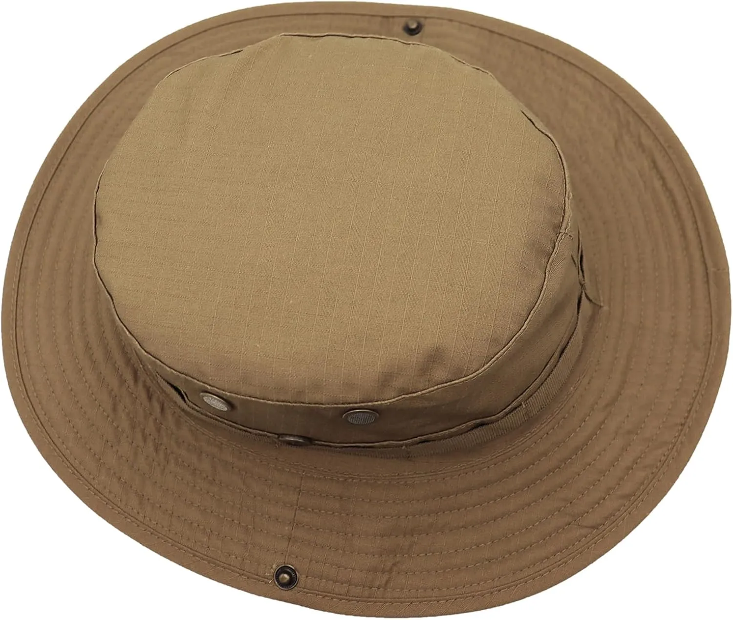 Sun Hat for Men Wide Brim UV Protection Foldable Fishing Hats with Chin Strap for Travel Camping Hiking Safari Cap