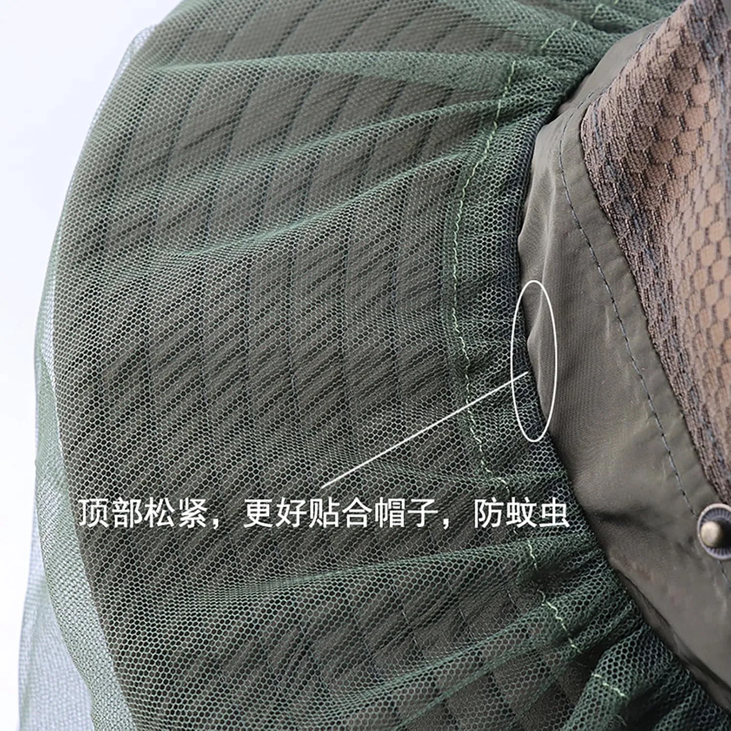 Sun Hat for Men Women Midge Net with Removable Netting Bucket Hat Mosquito Hat for Beekeeper Hiking Fishing Camping