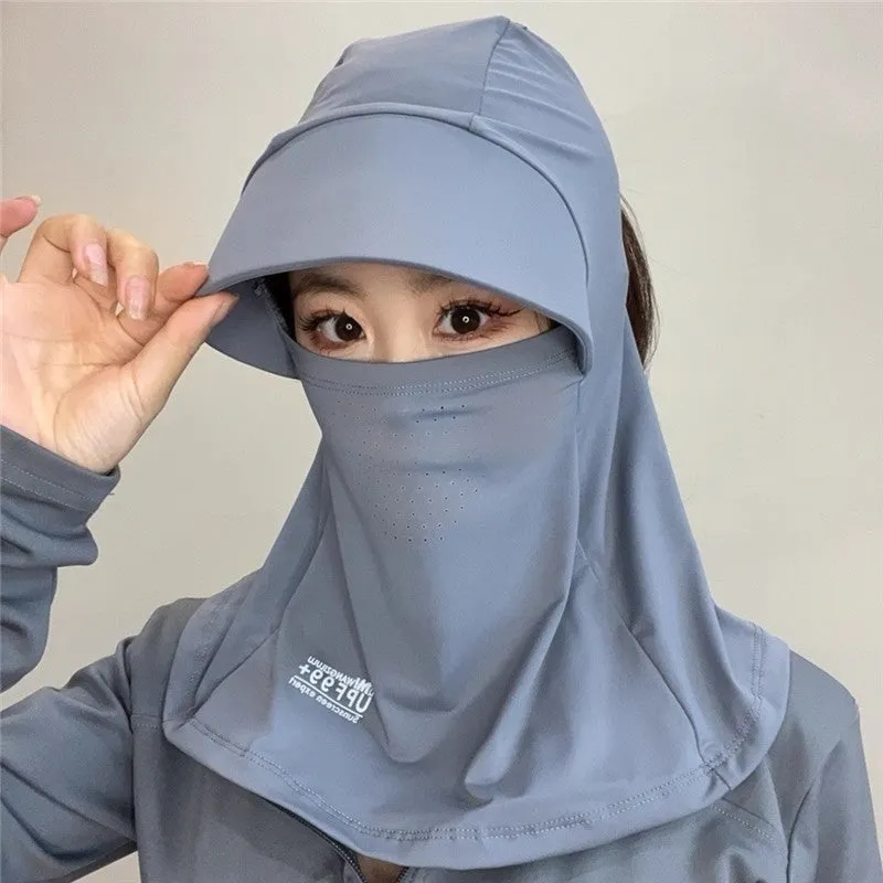 Sun Protection Hat For Full Face And Neck Coverage