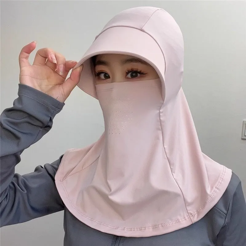 Sun Protection Hat For Full Face And Neck Coverage