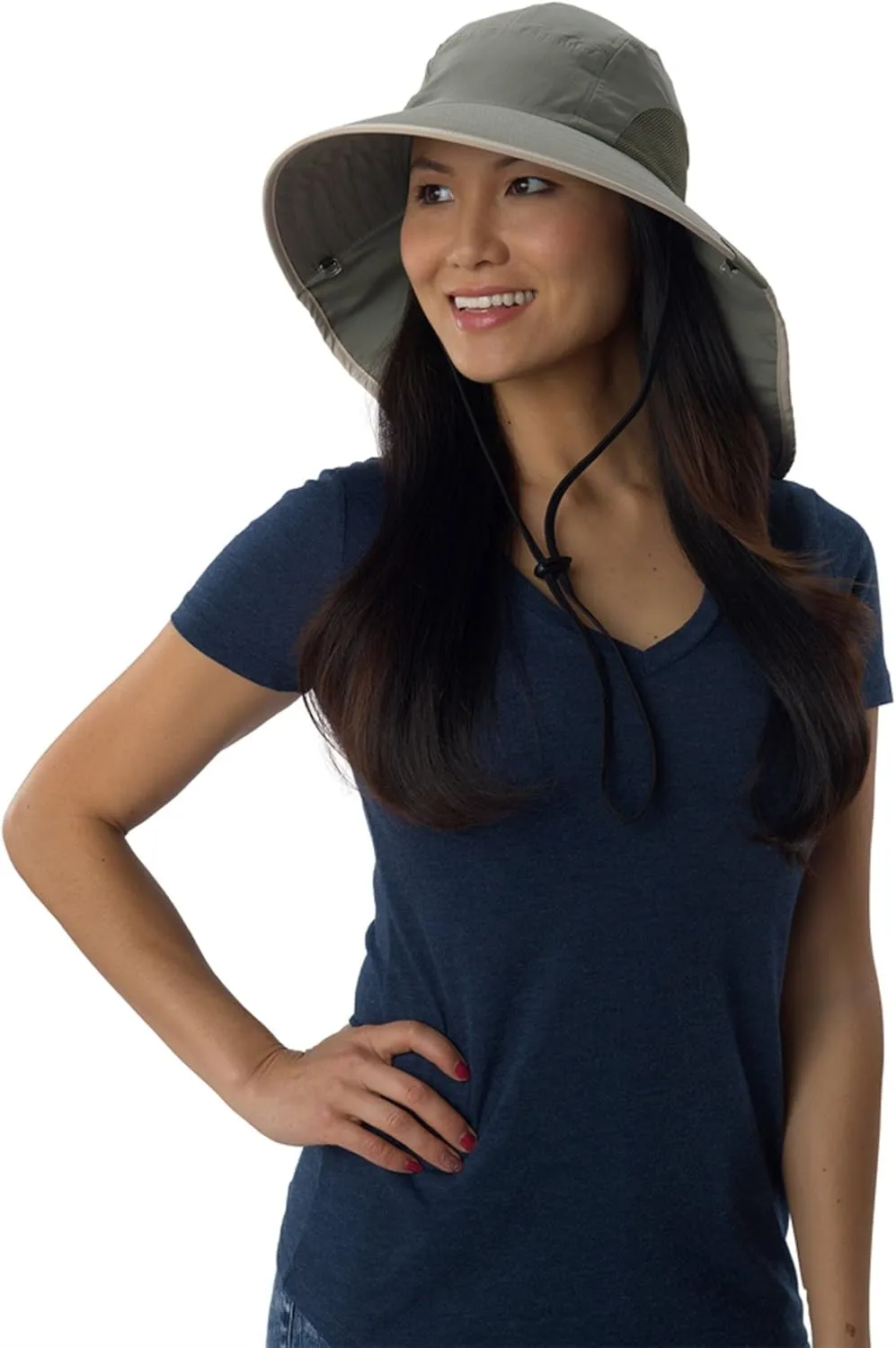 Sun Protection Zone Unisex Lightweight Adjustable Outdoor Floppy Sun Hat (100 SPF, UPF 50 )